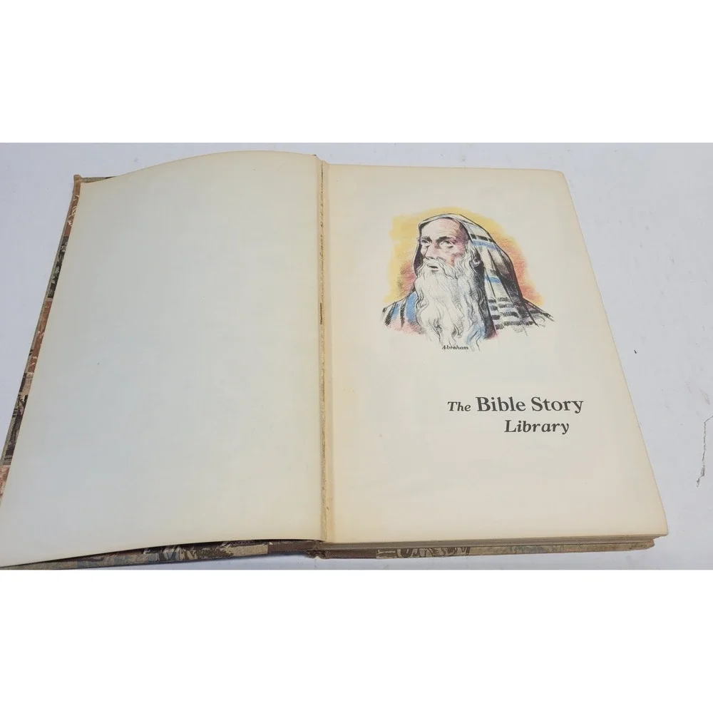 The Bible Story Library Vol 1 Turner Hodges 1956 Illustrated Rafaello Busoni‎